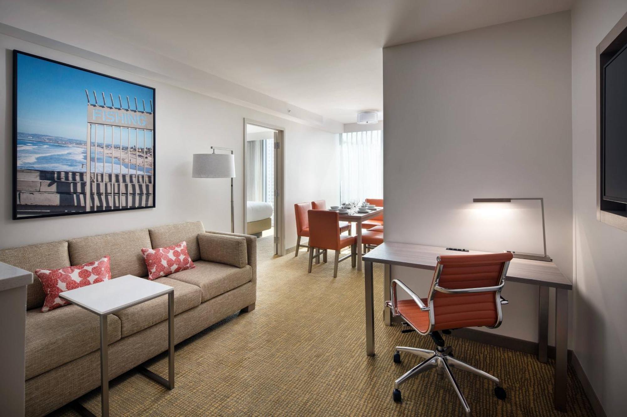 Residence Inn By Marriott San Diego Downtown/Bayfront Exterior foto